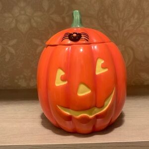 Hallmark Pumpkin decorative jar